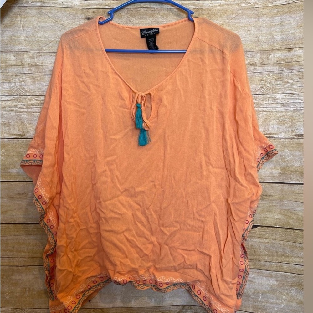 Margaritaville Orange Short Sleeve Top